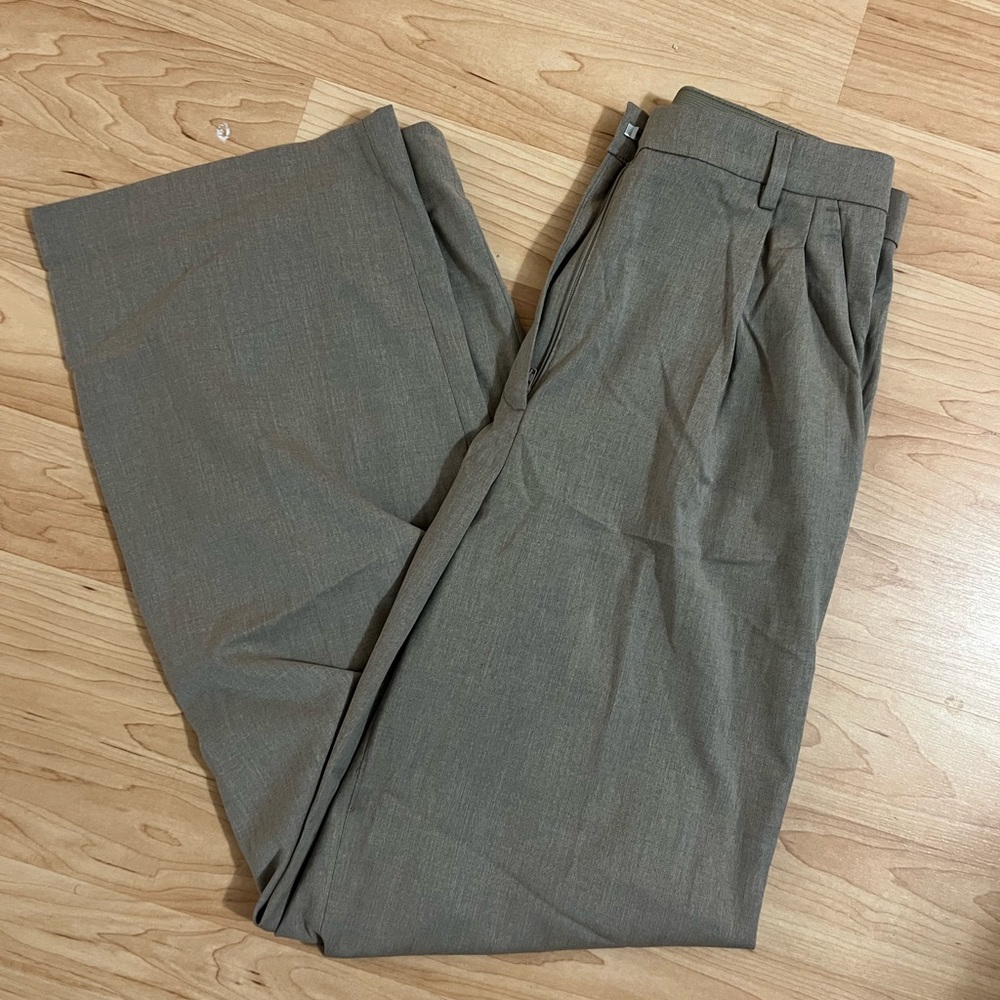 Wide leg dress pants
